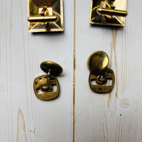 4 Pairs of Vintage Cufflinks. All In Nice Condition. Great Value. See Pics - Picture 10 of 10
